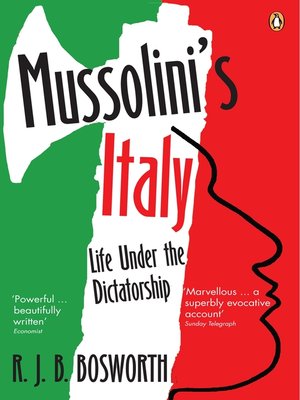 cover image of Mussolini's Italy
